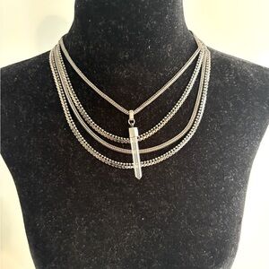 Multi layered Kate Hewko necklace